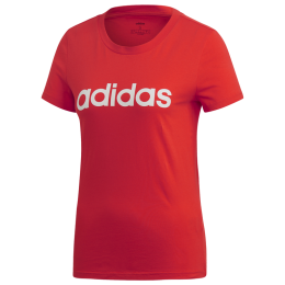 Ženska majica Adidas W E LIN T crvena Actred/White