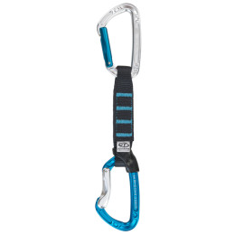 Karabiner za penjanje Climbing Technology Aerial PRO set 12 cm DY srebrena/plava