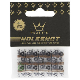 Set za popravak Peaty´s Holeshot sada náhradních knotů (6X 1.5Mm) smeđa