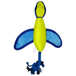 Igračka za psa Nerf Dog Launching Duck 42cm plava/žuta modrá