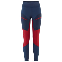 Ženske tajice Kari Traa Ane Hiking Tights plava / crvena