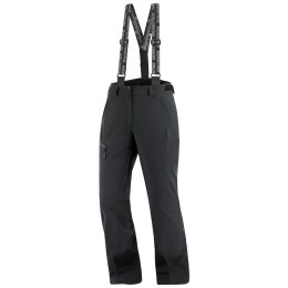 Ženske skijaške hlače Salomon Brilliant Pant W crna DEEP BLACK