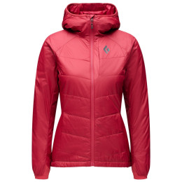 Ženska jakna Black Diamond W Solution 2.0 Hoody crvena Mineral Red