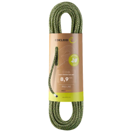 Uže Edelrid Swift Protect Eco Dry 8,9mm zelena 022 night-green