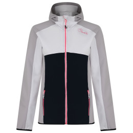 Ženska jakna Dare 2b Demure Softshell bijela/crna Slvflsh/Whte
