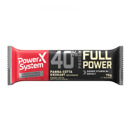 Čokoladica Indiana Jerky Power System Professional Protein Bar 40% Panna-Cotta Brittle 70g