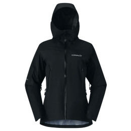 Ženska jakna Norrona falketind Gore-Tex Jacket crna Caviar Black