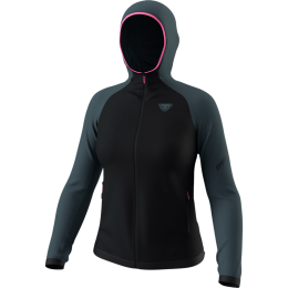 Ženska dukserica Dynafit Radical Ptc Hooded Jkt W crna/plava 0722 - cinder/0910