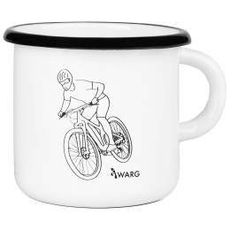 Šalica Warg Cup Cyclist bijela