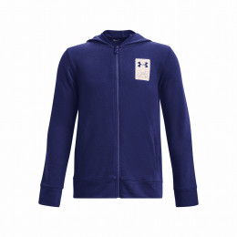 Dječja dukserica Under Armour Rival Terry FZ Hoodie plava Blue