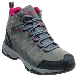 Ženske cipele Hi-Tec Lasado Mid WP Wo´s siva DarkGray/Black/DarkFuchsia
