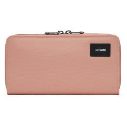Novčanik Pacsafe RFIDsafe Continental Wallet ružičasta rose