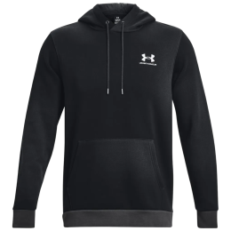 Muška dukserica Under Armour Essential Flc Novelty HD crna black