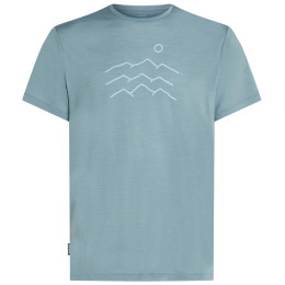 Muške funkcionalne majice Icebreaker Merino Blend 125 Cool-Lite™ Sphere SS Tee Across the Peaks
