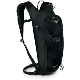 Muški biciklistički ruksak Osprey Siskin 8 II crna ObsidianBlack