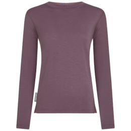 Ženska funkcionalna majica Icebreaker W Mer 150 Ace LS Tee ljubičasta/siva Grey Plum