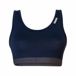 Sportski grudnjak Sensor Merino Active Deep Blue plava