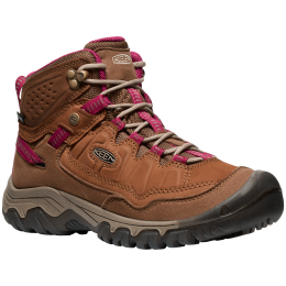 Ženske planinske cipele Keen Targhee Iv Mid Wp Women smeđa bison/beaujolais