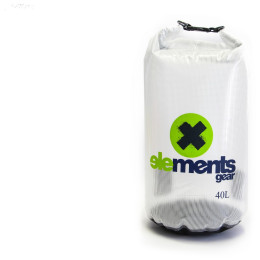 Vodootporna torba Elements Gear TRANSPARENT 40 l transparentna, providna