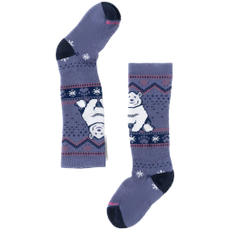 Čarape Smartwool Kids' Wintersport Full Cushion Polar Bear plava