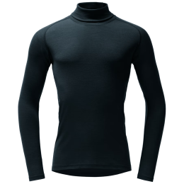 Muške funkcionalne majice Devold Adventure Merino 190 H.Neck Man tamno plava Ink