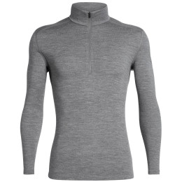 Muška majica Icebreaker Mens 260 Tech LS Half Zip siva GritstoneHthr