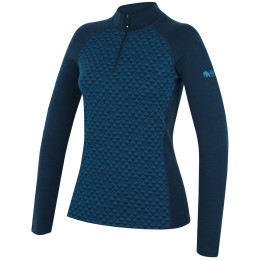 Ženska funkcionalna majica Zulu Merino 240 Zip Long