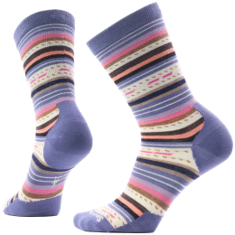 Čarape Smartwool Women's Everyday Margarita Crew Socks tamno ljubičasta