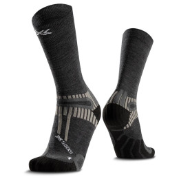 Čarape X-Socks Hike Perform Merino Crew siva