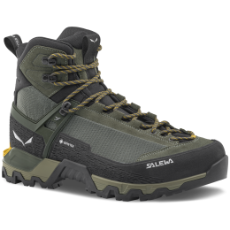 Muške trekking cipele Salewa Mtn Trainer 3 Tech Mid Gtx M zelena Faded Green/Forest Night