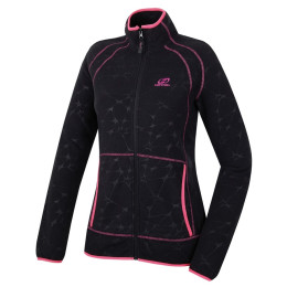 Ženska dukserica Hannah Rozeeta II (2018) crna Anthracite