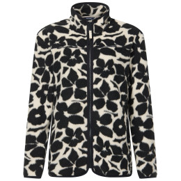 Ženska dukserica Regatta Womens Frankie Borg Full Zip crna/bež MonoShadFlor