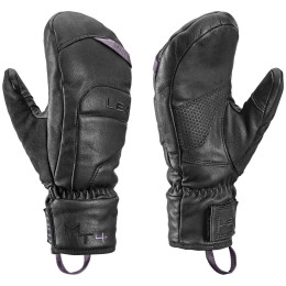 Ženske rukavice za skijanje Leki Montera Prime Women Mitt crna black-blackberry gray