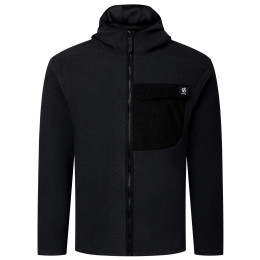 Muška dukserica Dare 2b Firn Hooded Borg Fleece crna Black