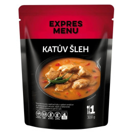 Gotova jela Expres menu Svinjski but s krastavcima, paprikom, ljutim papričicama i lukom 300g