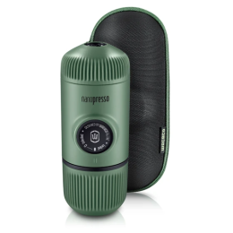 Putni aparat za kavu Wacaco Nanopresso s putnom torbicom zelena
