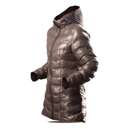 Ženski kaput Trimm Barbara smeđa Shitake