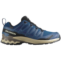 Muške cipele za planinarenje Salomon Xa Pro 3D V9 Gore-Tex tamno plava Poseidon / White Pepper / Falcon