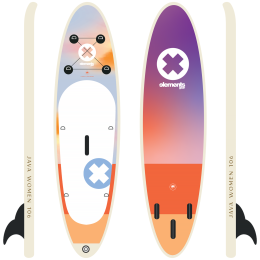 SUP Elements Gear JAVA 106 women allround ljubičasta/narančasta multicolor