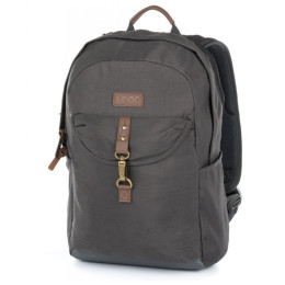 Gradski ruksak Loap Oxy siva DkShadow/Brown