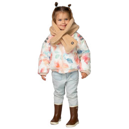 Dječja zimska jakna DucKsday Reversible Jacket Bliss/Sherpa růžová/hnědá Pastel/Pink