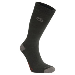 Čarape Craghoppers NosiLife Single Pck Sock tamno siva BlkPep/MidGy