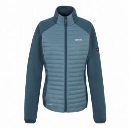 Ženska jakna Regatta Women’s Clumber Hybrid plava MorBlu/StmBl