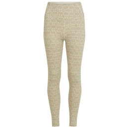 Ženske funkcionalne gaće Icebreaker Women M 260 Tech Vrtx H R Leg AlpGeo bež / bijela Undyed/Cumin/J