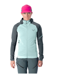 Ženska dukserica Dynafit Radical Ptc Hooded Jkt W plava / svijetloplava 0721 - cinder/3180