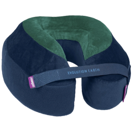 Jastuk za putovanje Cabeau Evolution Earth Deluxe plava/zelena Zelená