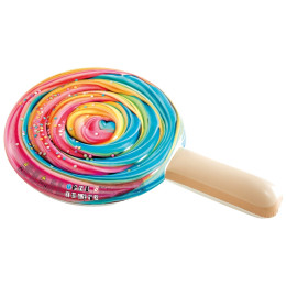 Lizalica na napuhavanje Intex Rainbow Lollipop Float crvena/plava