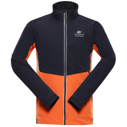 Muška softshell jakna Alpine Pro Tych plava/narančasta