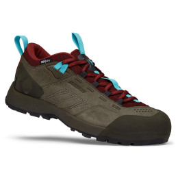 Ženske planinarske cipele Black Diamond Mission LTHR LW WP W zelena/crvena