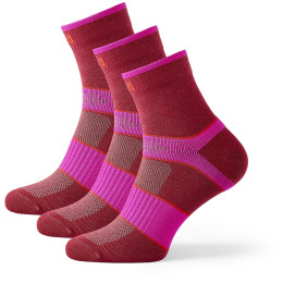 Čarape Zulu Sport Women 3-pack crvena
